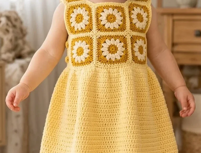 Sunshine Daisy Baby Dress Crochet Pattern: 9 Ideas