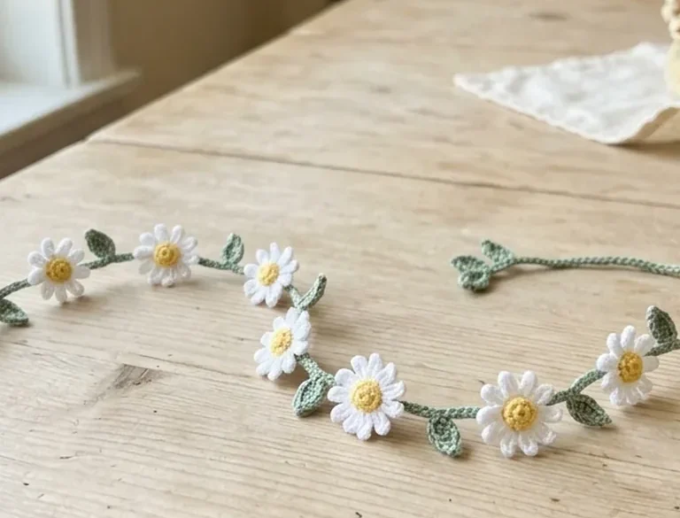 Daisy Meadow Hair Vine Crochet Pattern: 12 Ideas