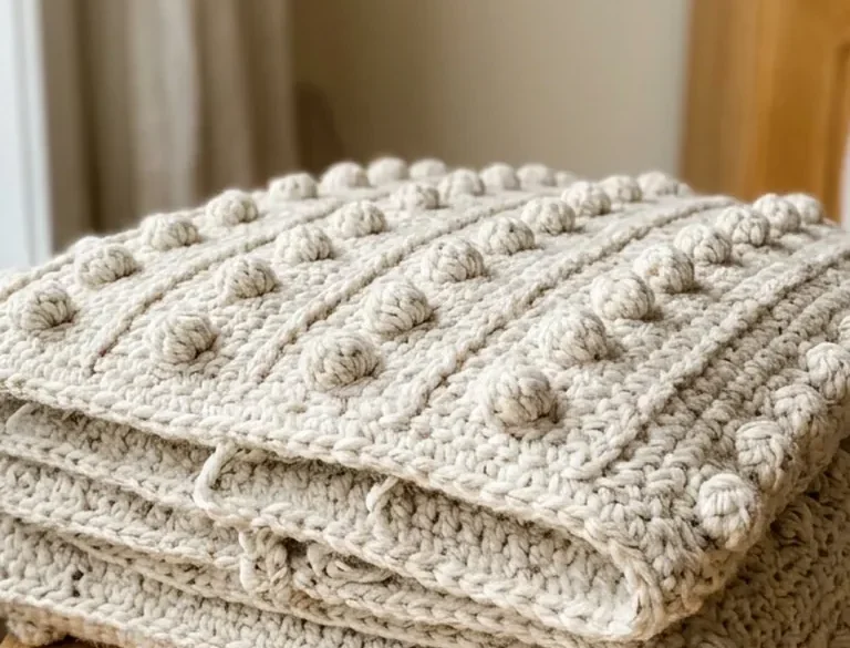 Bobble Stitch Crochet Pattern: Step by Step
