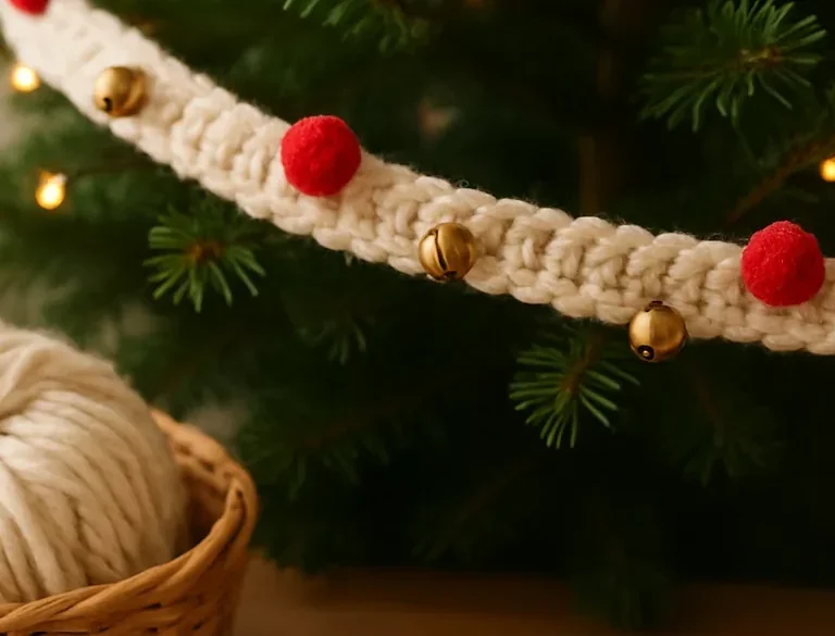Crochet Christmas Garland: 9 Ideas for Your Tree