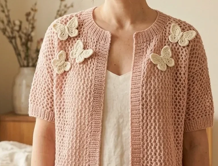 Blush Butterfly Cardigan Crochet Pattern: 12 Ideas